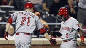 Todd Frazier Brandon Phillips high five