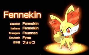 Pokemon Fennekin